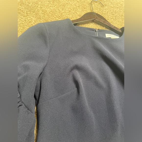 Calvin Klein puff sleeves dress size 6 - Picture 5 of 7